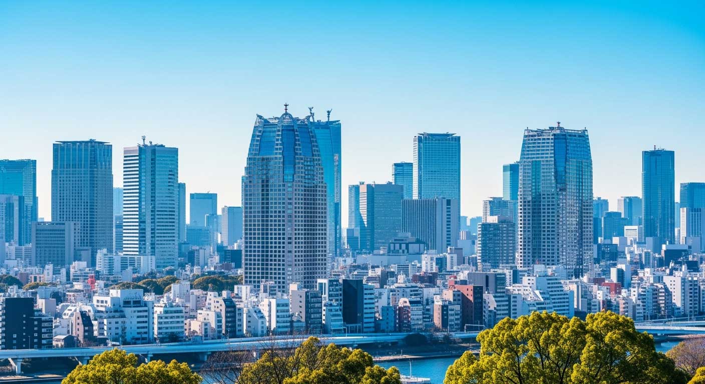 高層ビルが立ち並ぶ都市の風景